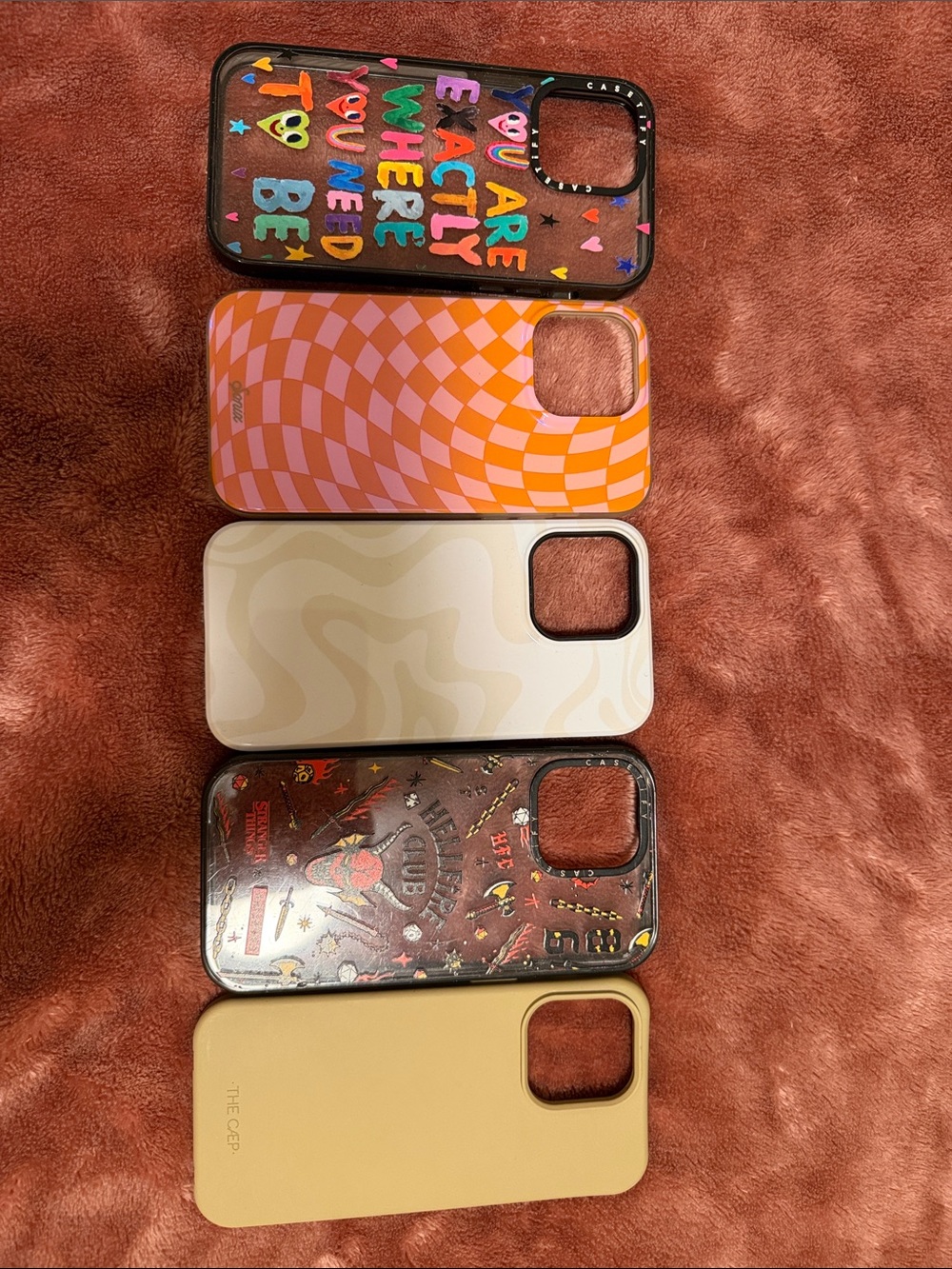 iPhone 14 Pro Max - 5 Assorted Colorful iPhone Cases -